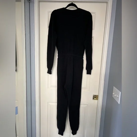 L Space‎ Black Ribbed Coastin Jumpsuit - Picture 6 of 8